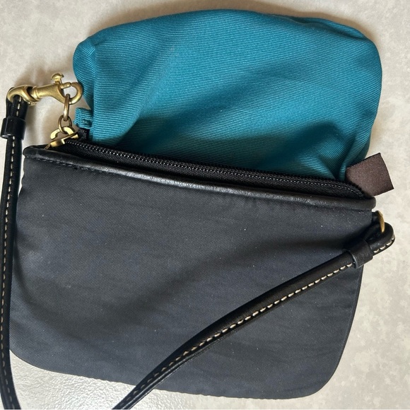 Coach Small Nylon Wristlet - Picture 12 of 13